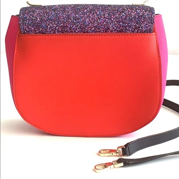Kate Spade Cameron Byrdie Glitter Crossbody NWOT - Picture 6 of 10